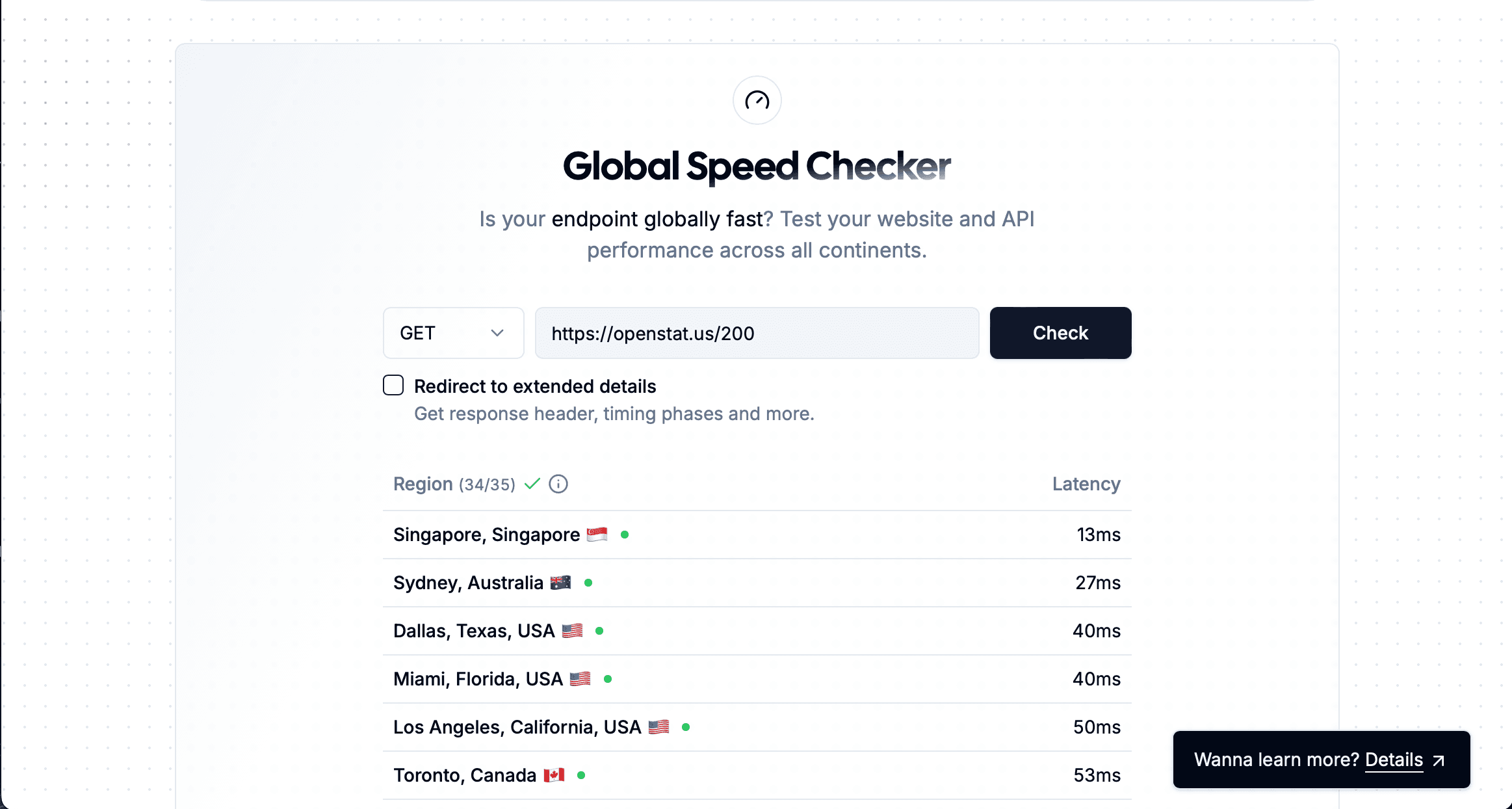 Speed Checker